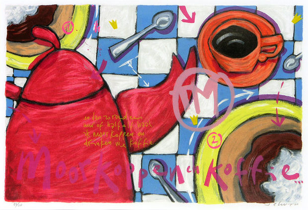 Moorkoppen en koffie