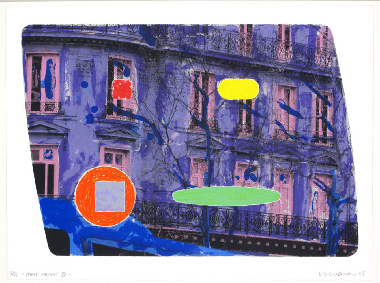 Paris facades iv 17/65 2005