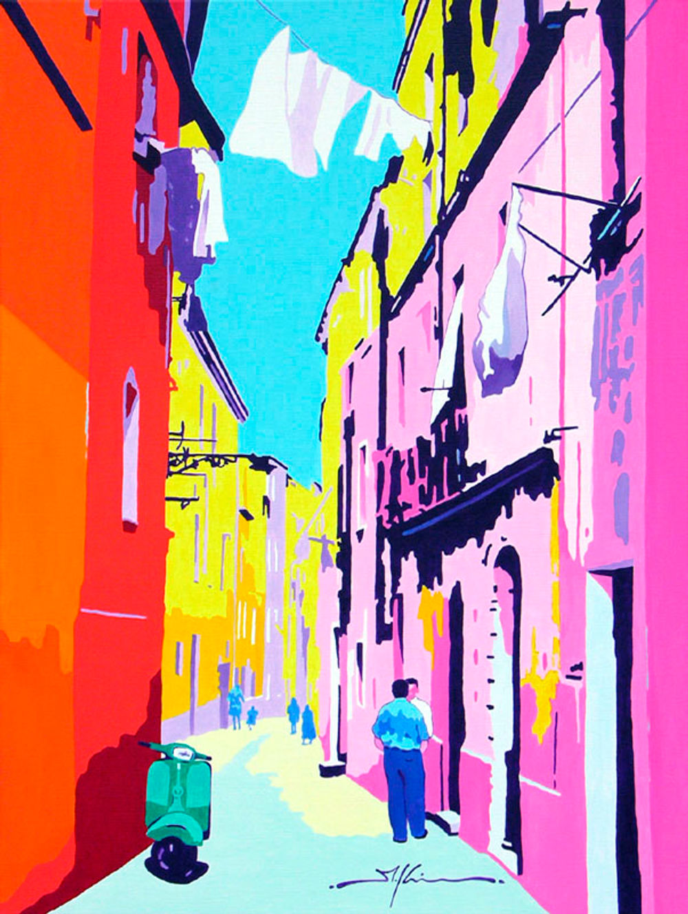 Il vicolo di Cagliari