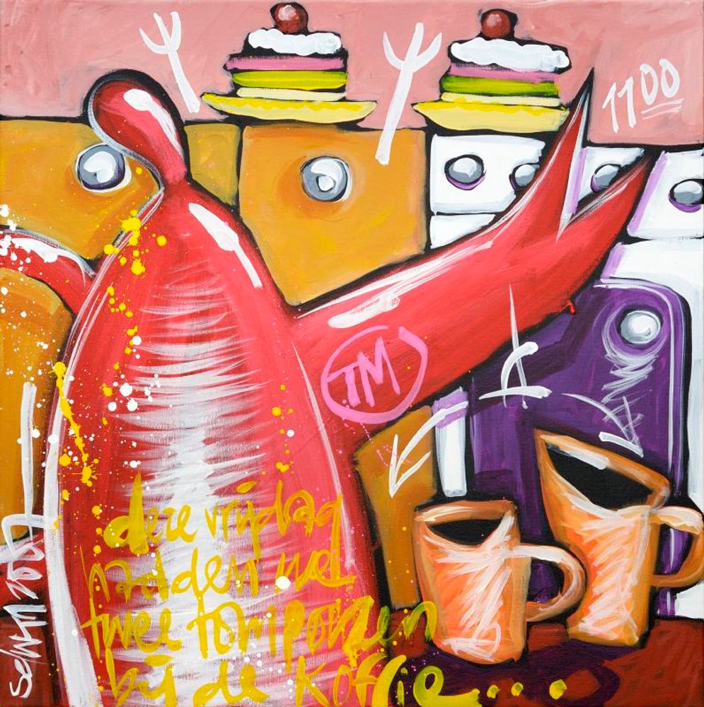Twee tompoezen