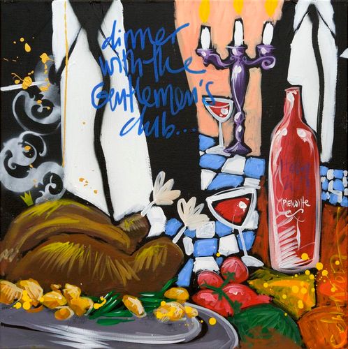 Dinner with the gentlemen's