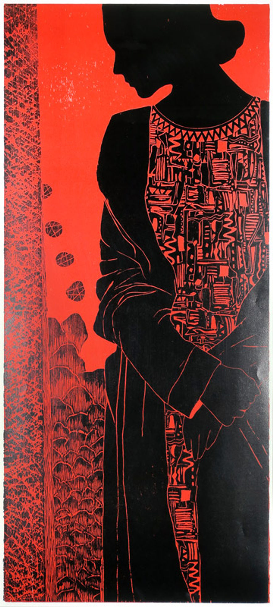 Woman in Red
