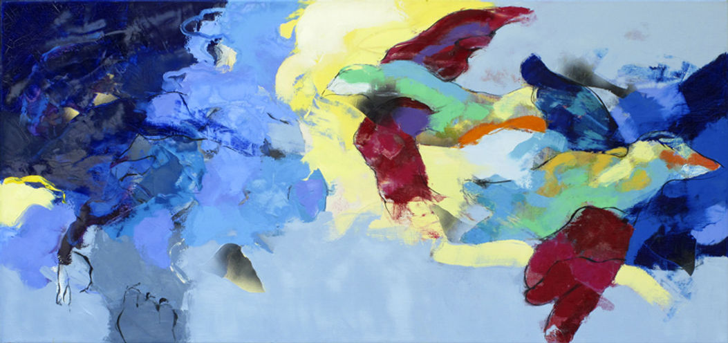 Vlucht op de rand vh licht