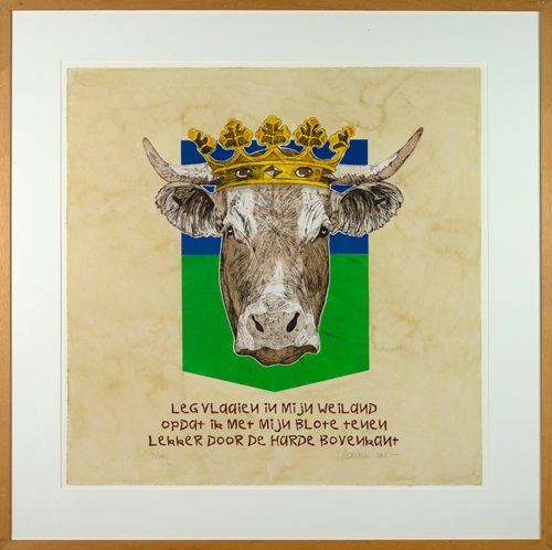 Leg vlaaien in mijn weiland (Koe) 4/20