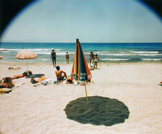 Shadow of the beach Kusadasi
