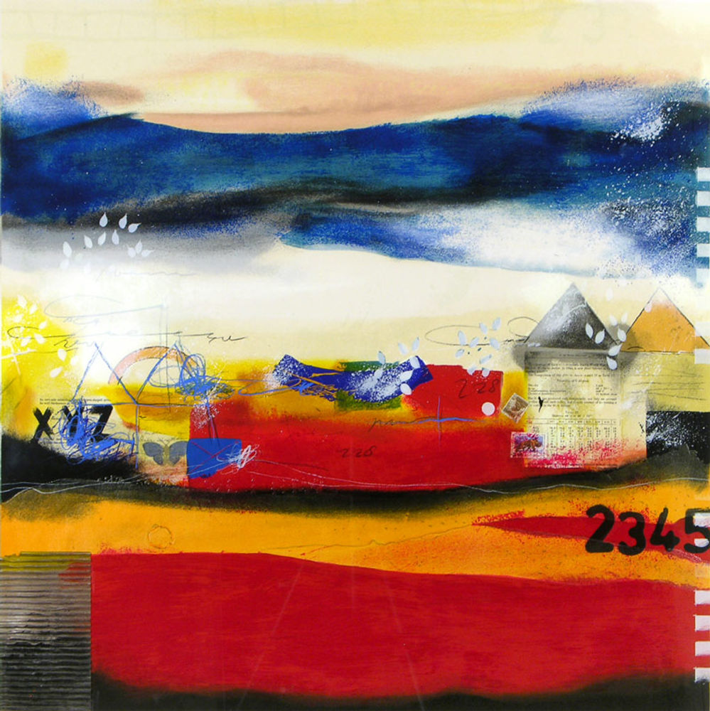 Zonder titel (vierkant rood)