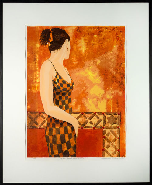 She was looking back to see if (13540040)