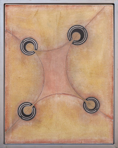 Kogellagers rood - bruin