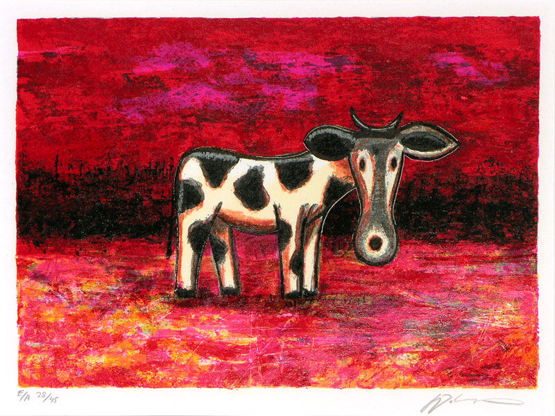 Lonely cow