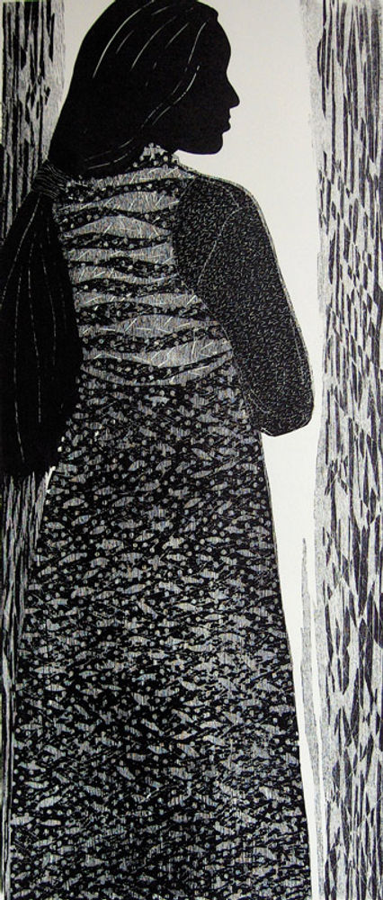 Zwart-wit vrouw III