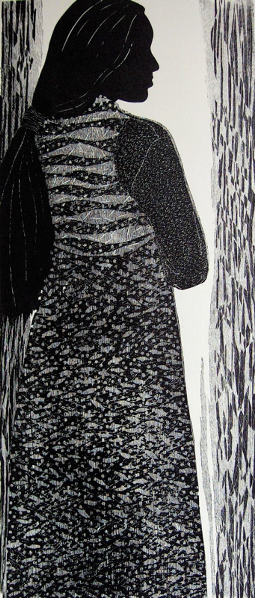 Zwart-wit vrouw III