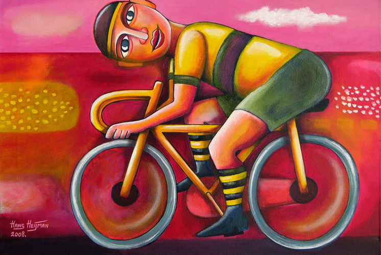 Op de fiets