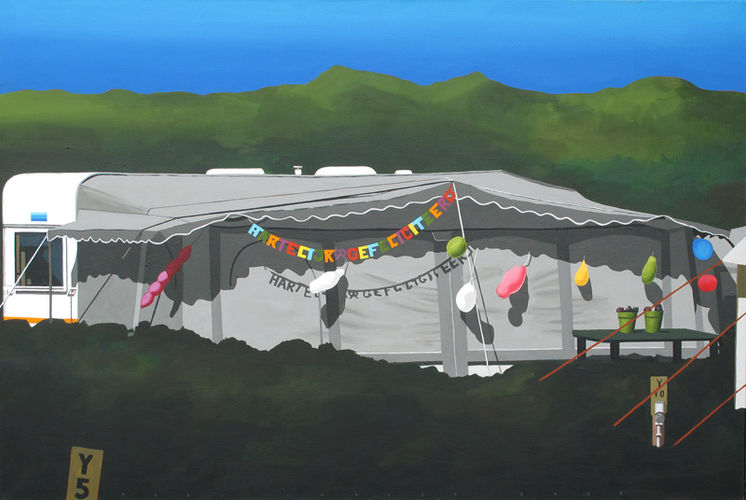 Verjaardag op de camping