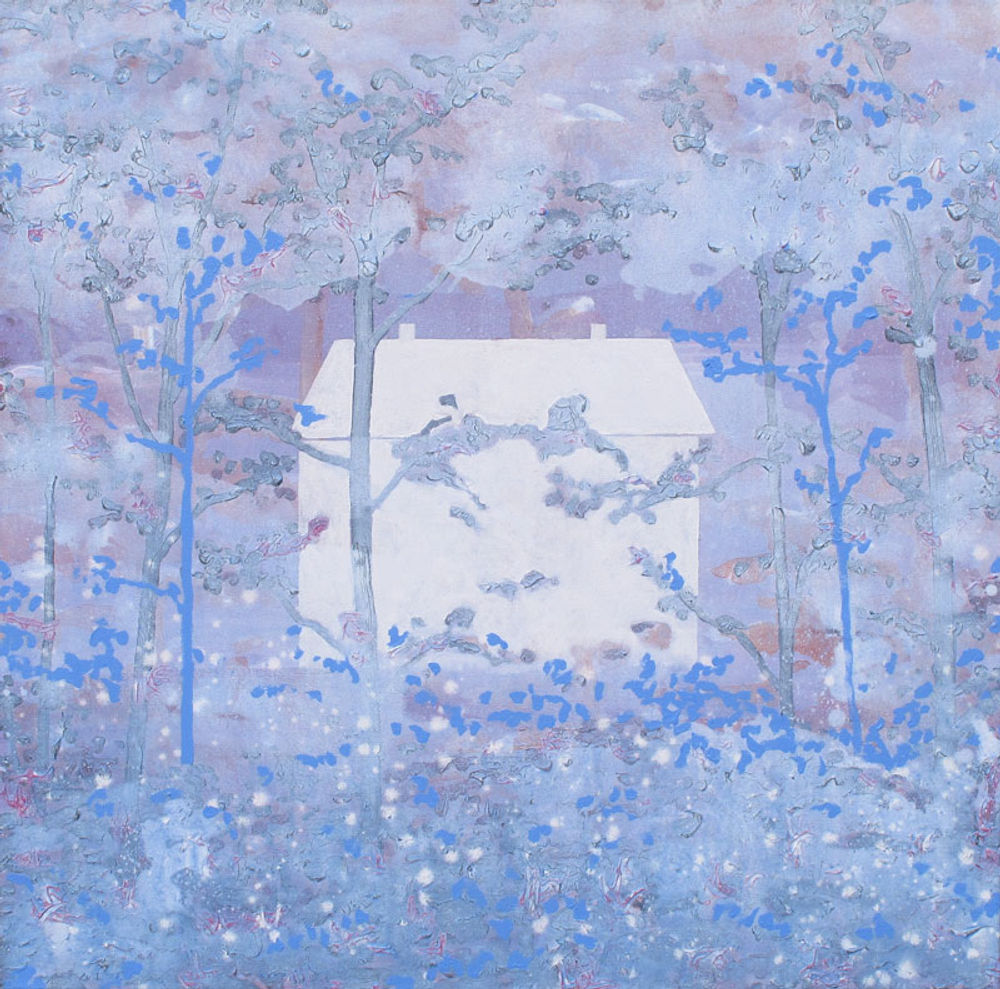 Blue forest