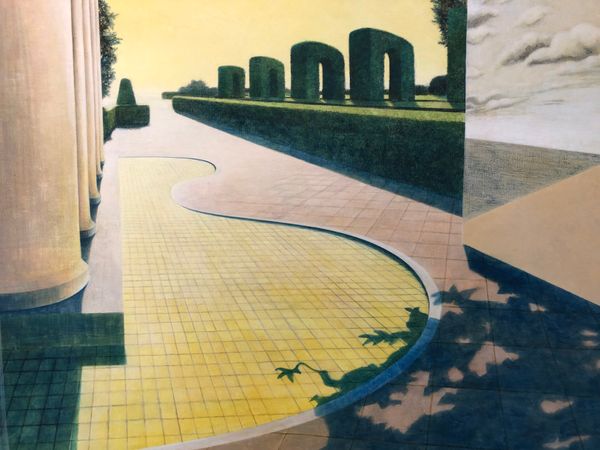 The yellow garden
