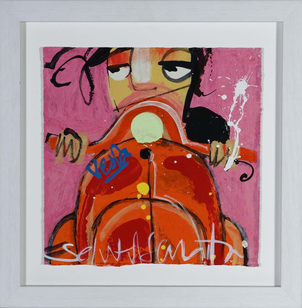 Vespa orange