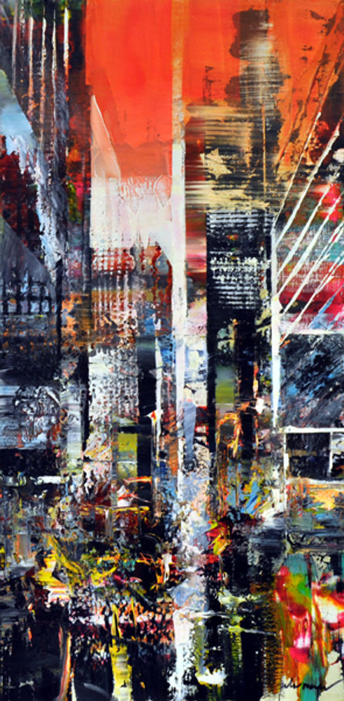 Vesey street sidewalk