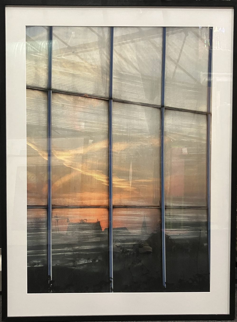 Kas bij zonsondergang