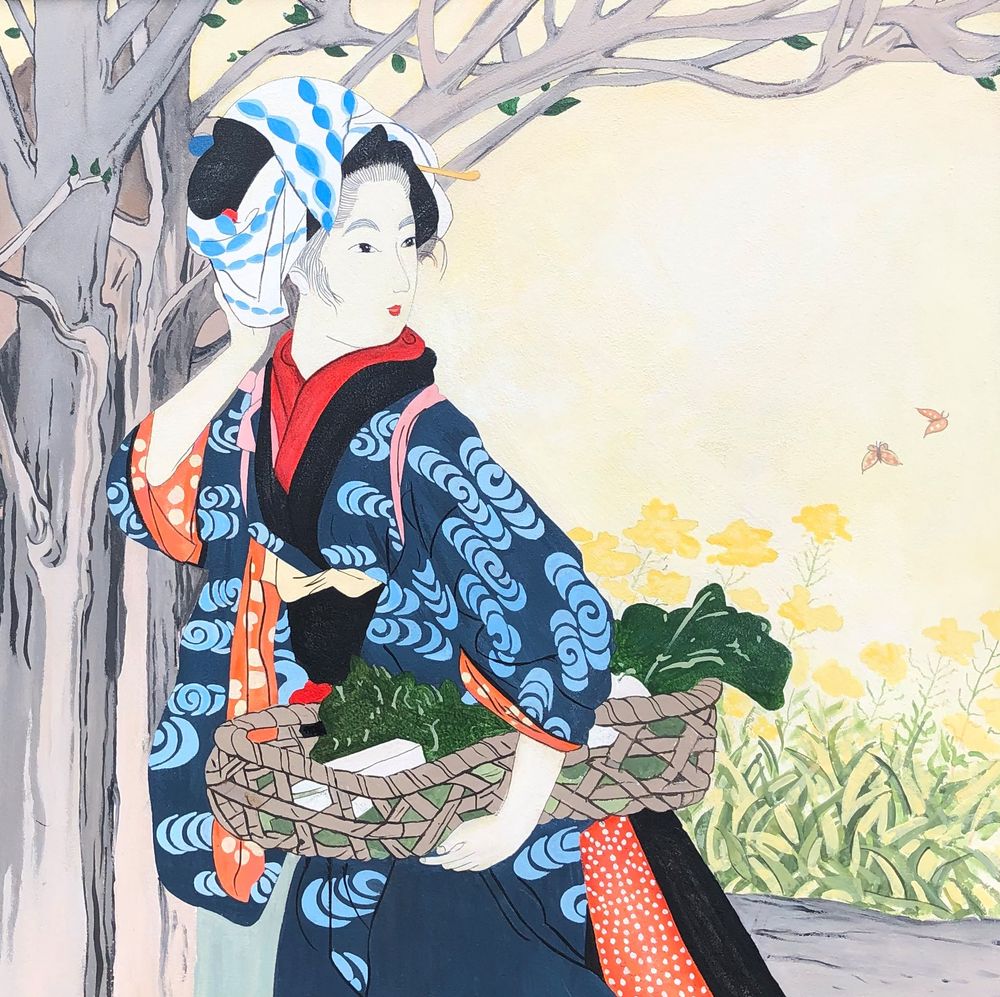 Het meisje met de mand