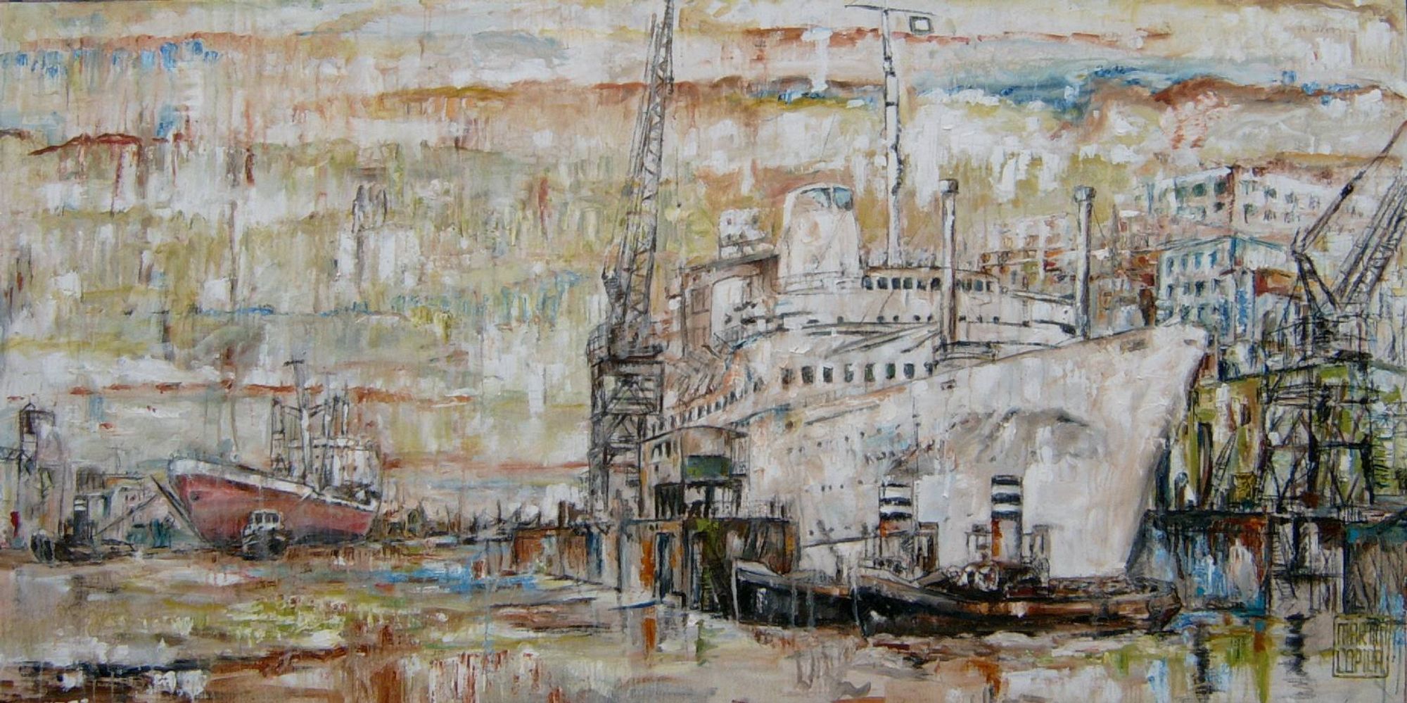 S2010B (schip met sleepboten)