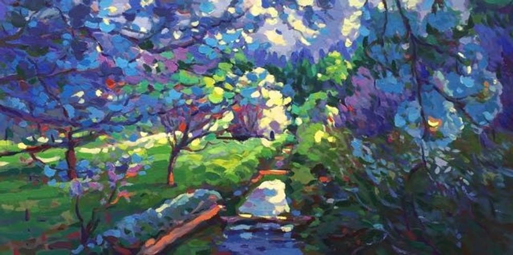 Light blue spring