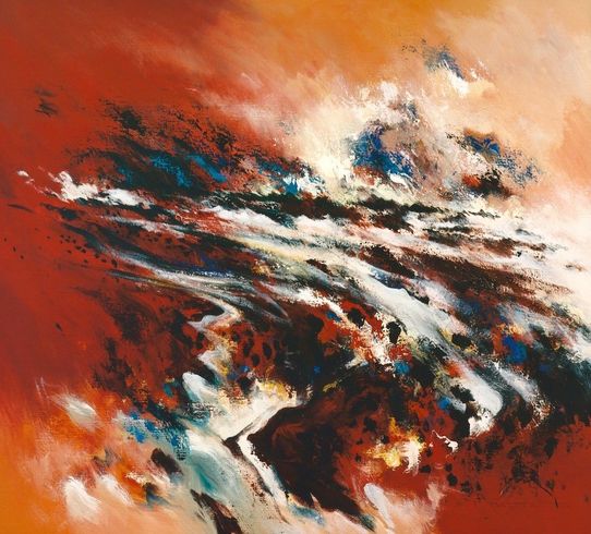 Hoe golven over de aarde...