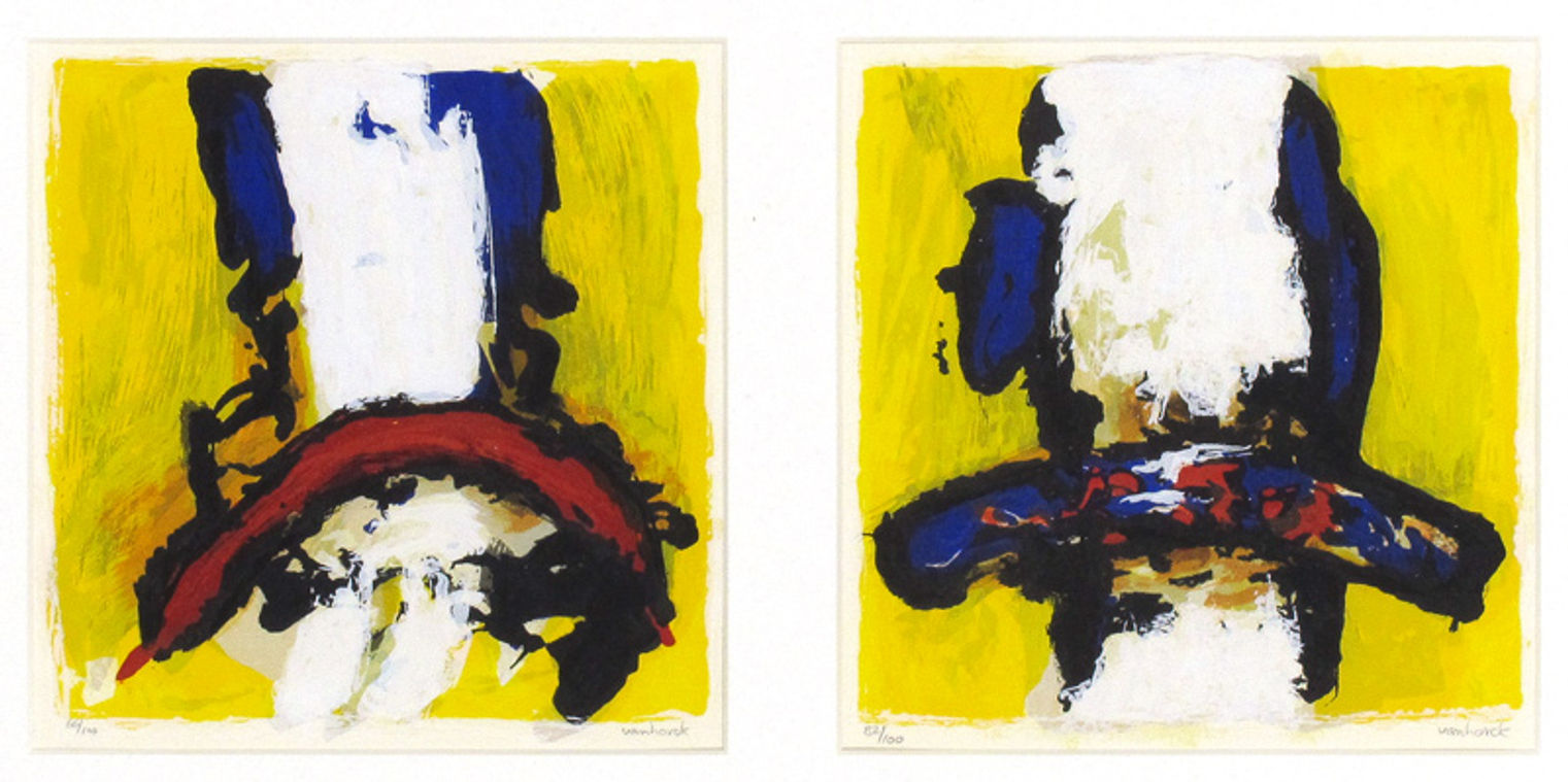 Zonder titel Tweeluik GEEL