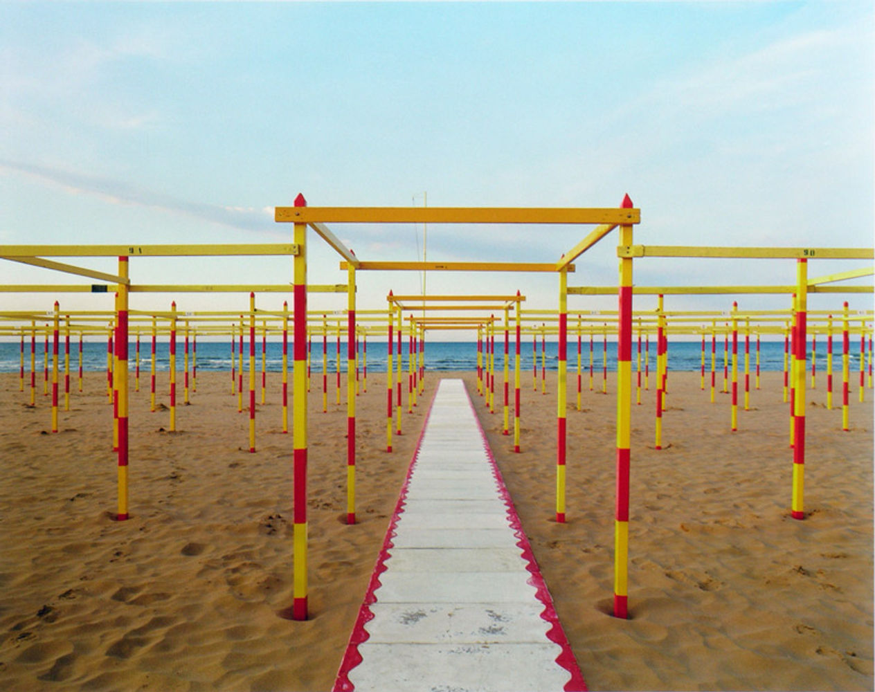 Riccioni Rood/Geel met pad