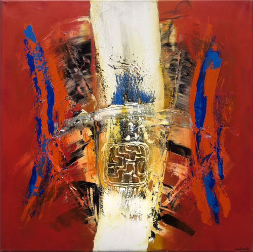 Red abstract