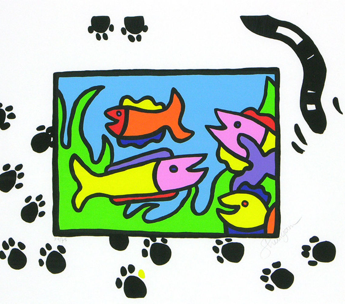 Fish and cat I (Shunyam)