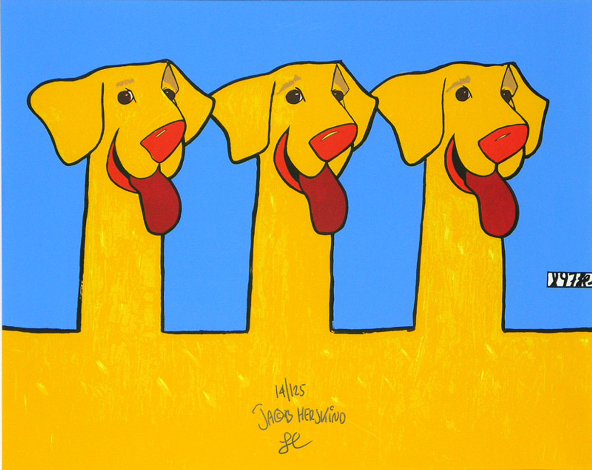 The three dogs