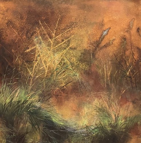 Schuilen in het gras