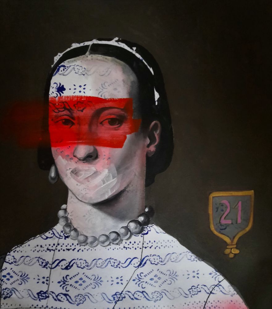 Girl with pearls