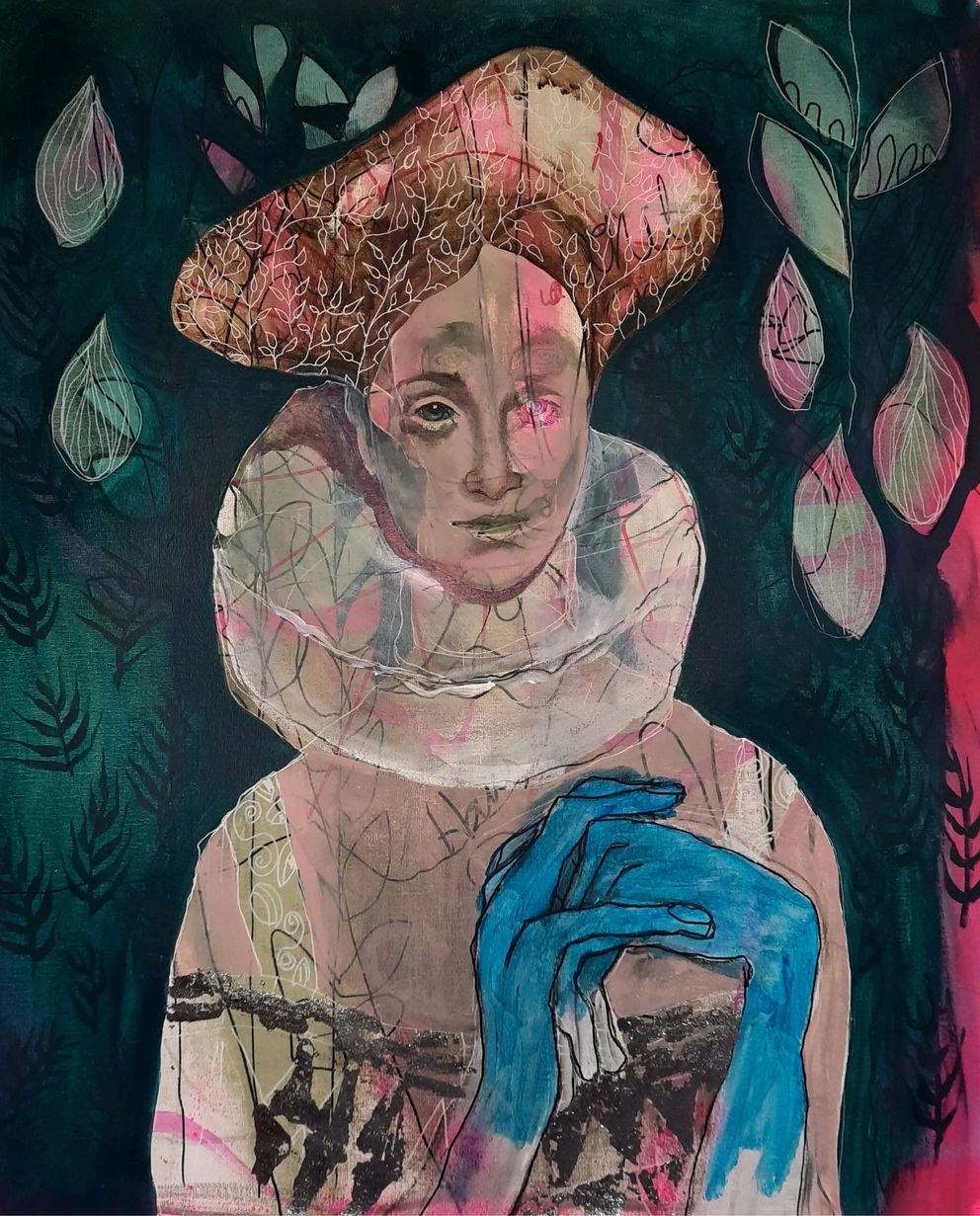Translucent lady