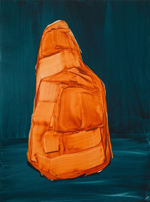 Zonder titel (het oranje onobject)