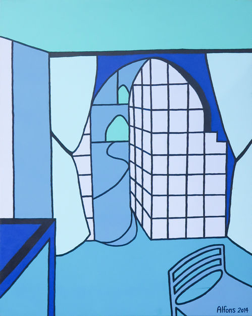 Marokko (blauw/15069)