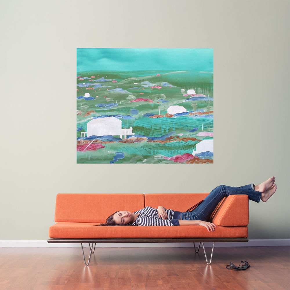 From here on it's green