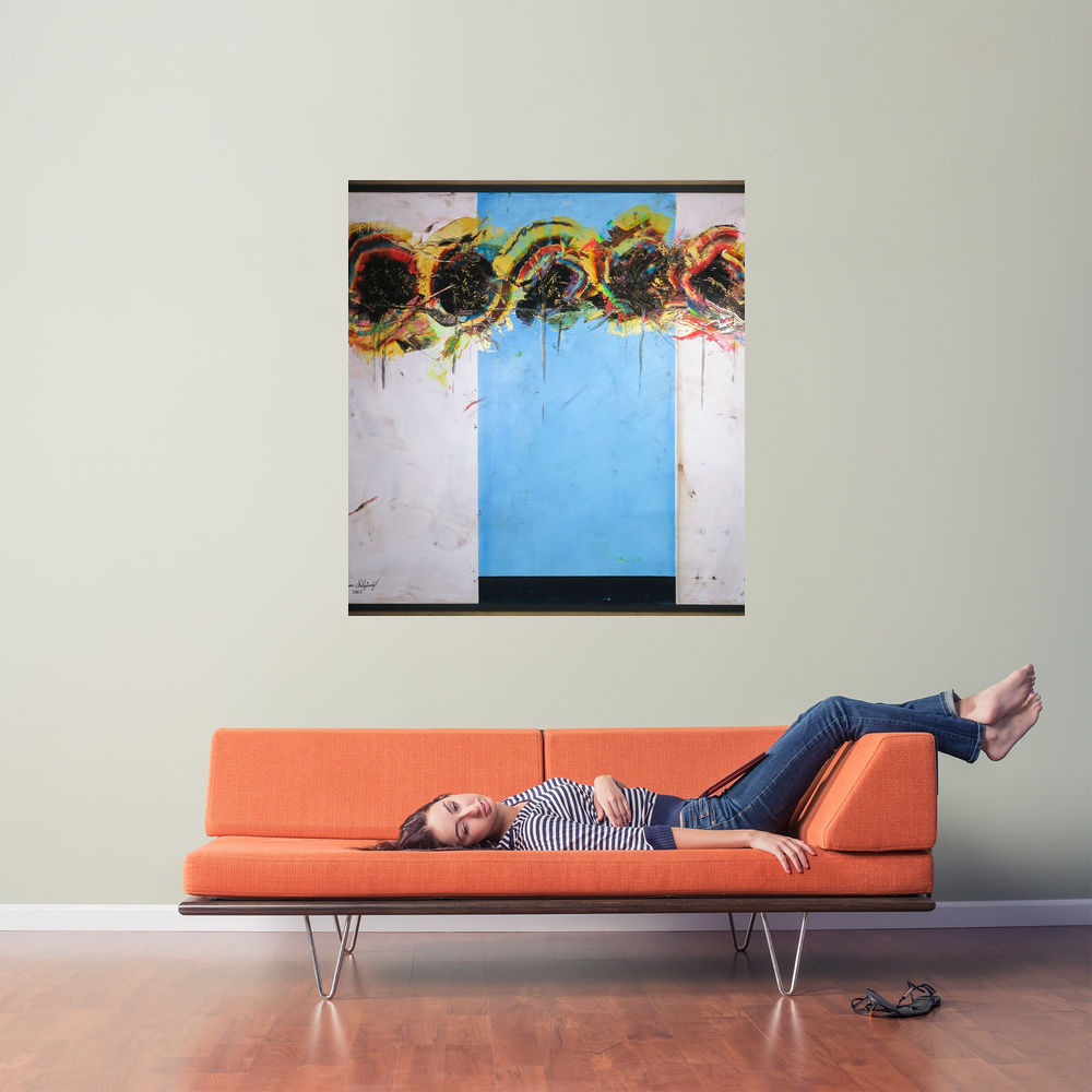 0001 Bloemen blauw