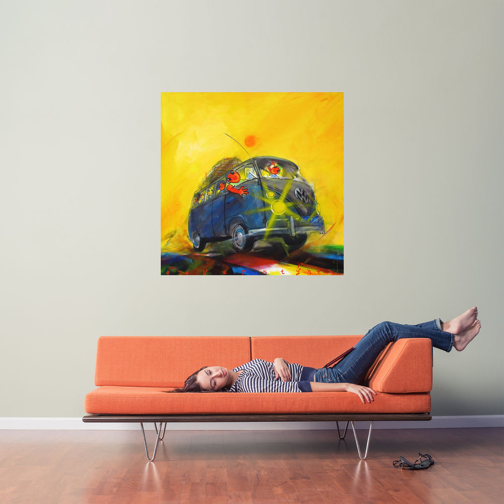 Snelle vw vakantiebus