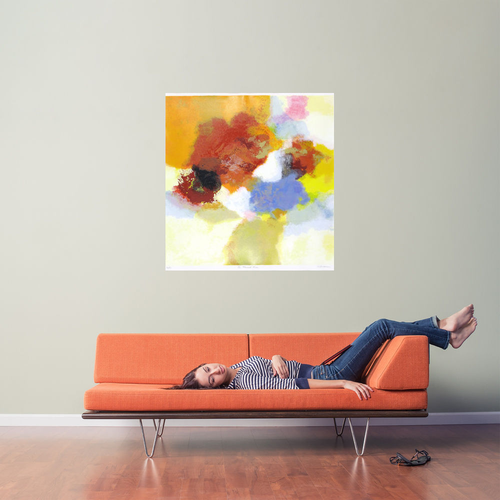 The flowered room
