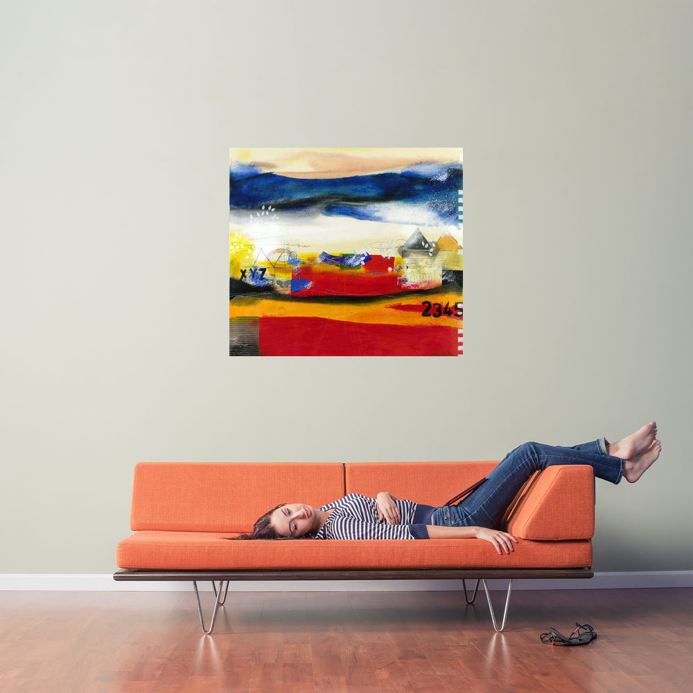 Vierkant rood  63/90