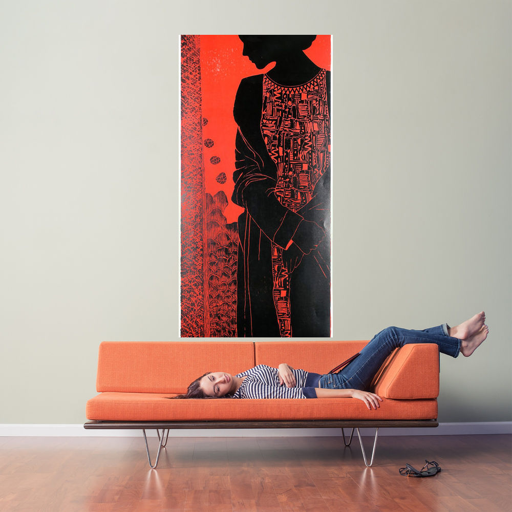 Woman in Red