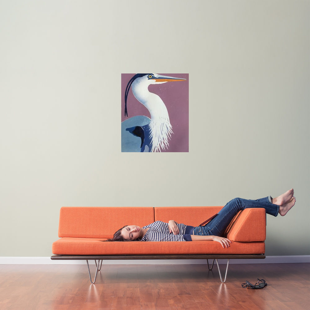 Blauwe reiger